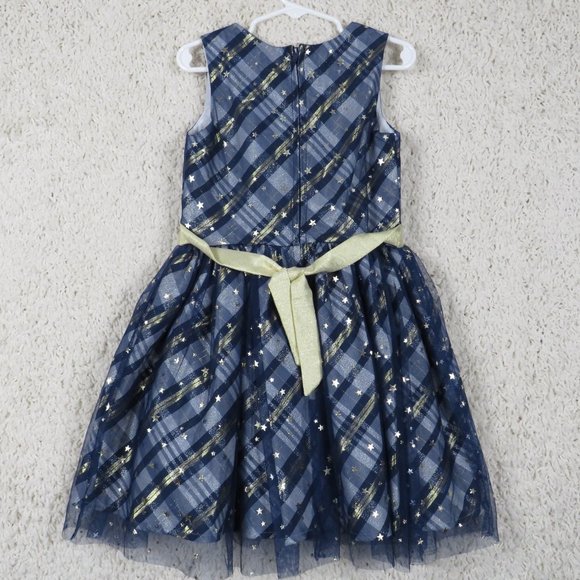 Wonder Nation*Girls Sleeveless Fit & Flare silhouette Star Stunned Dress Size‎ 6 - Picture 2 of 11